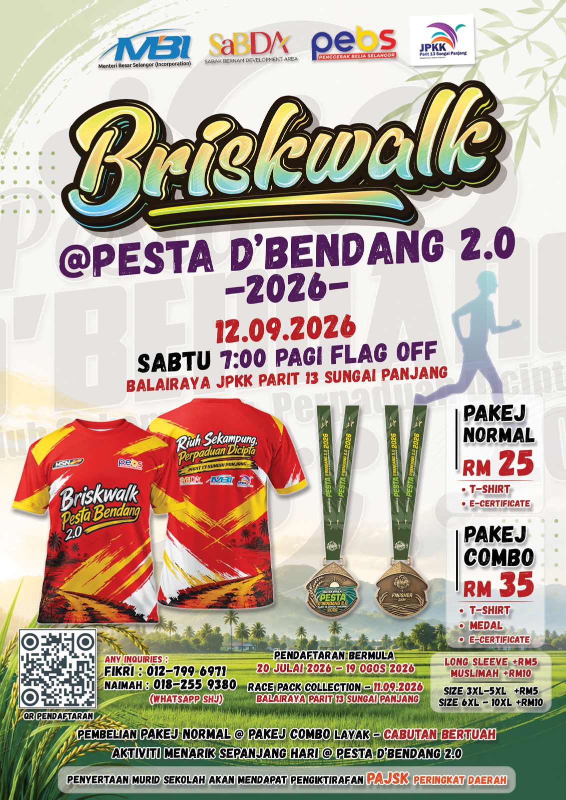 BRISKWALK @ PESTA D'BENDANG 2.0
